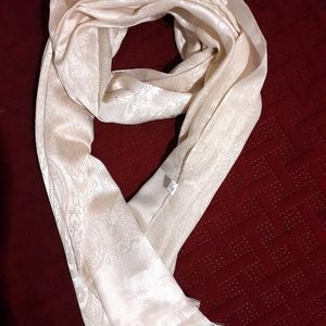 Pure silk scarf